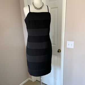 WHBM Black strapless dress!